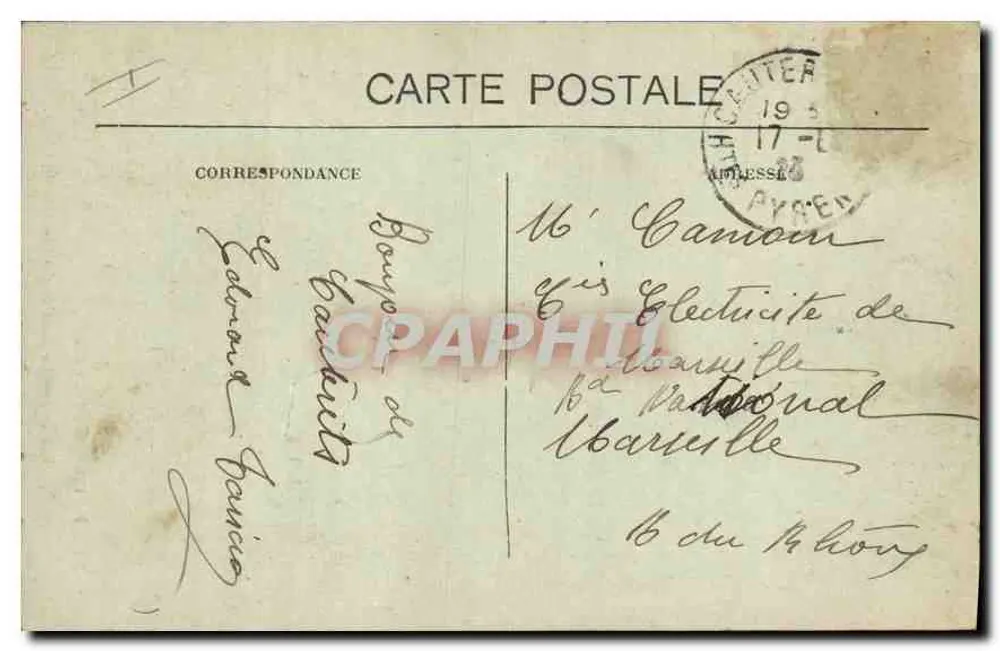 Cauterets — Le Sentier du Plateau du Lisey — Verlag Pournhent, Nr. 685 - Rückseite