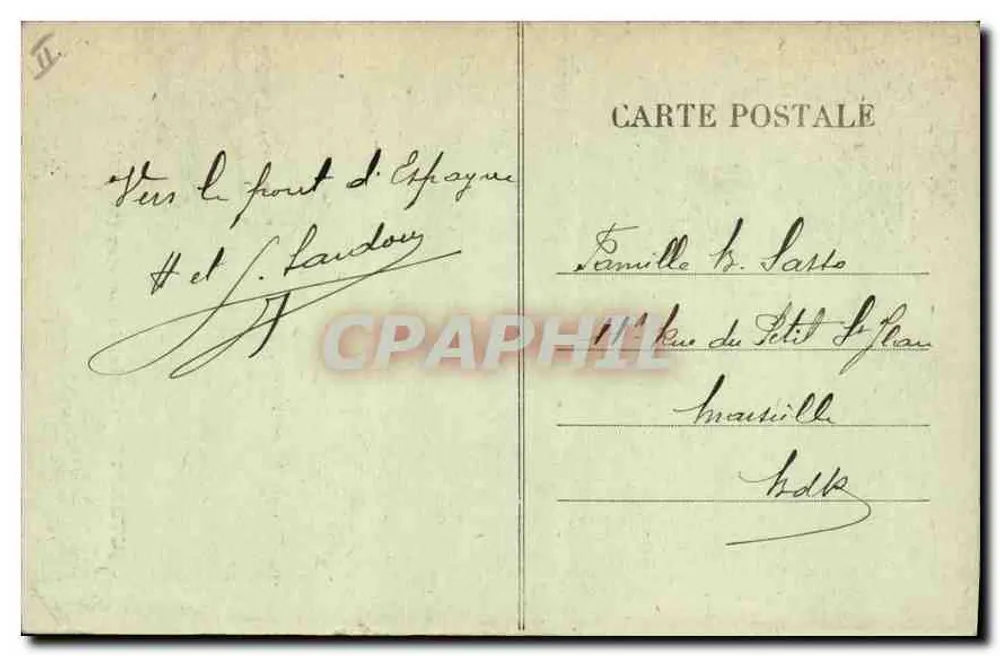 Chalé do Cerisey — Cauterets (Alt. 1264 m.) — Editor não visível - Verso