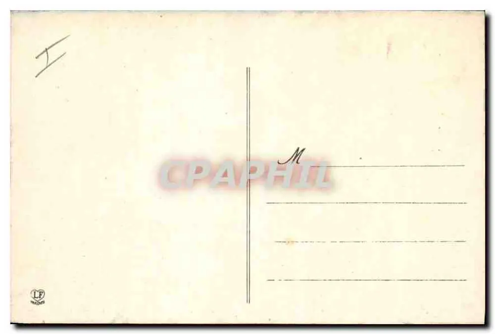 As Altas-Pirineus - Cauterets - Fonte Mauhourat — Editor: Labouche Frères, Toulouse - Verso
