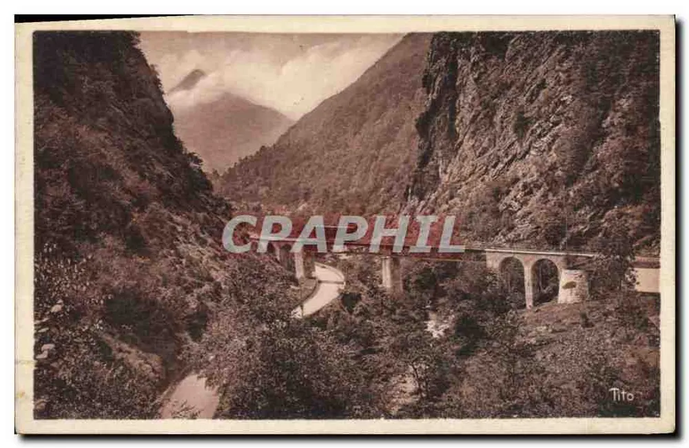 Die Brücke von Meynha — Die Pyrenäen — Tito - Vorderseite