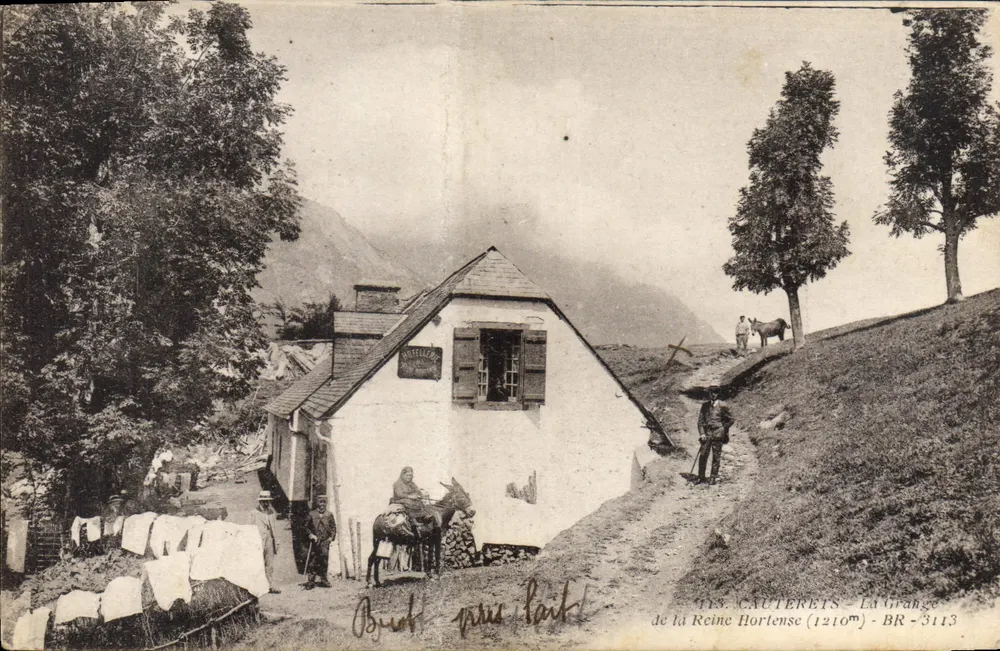 Cauterets - La Grange de la Reine Hortense (1216m) — éditeur Bloc Frères, Bordeaux, n°3113 - Frente