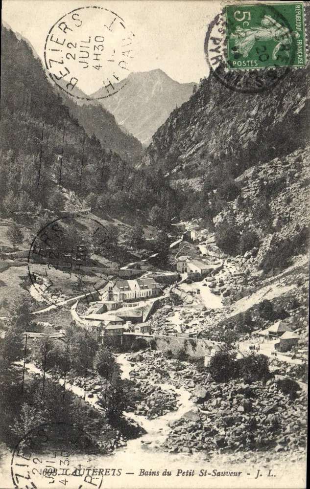 Banhos do Petit St-Sauveur — Lauterets — J. L. - Frente