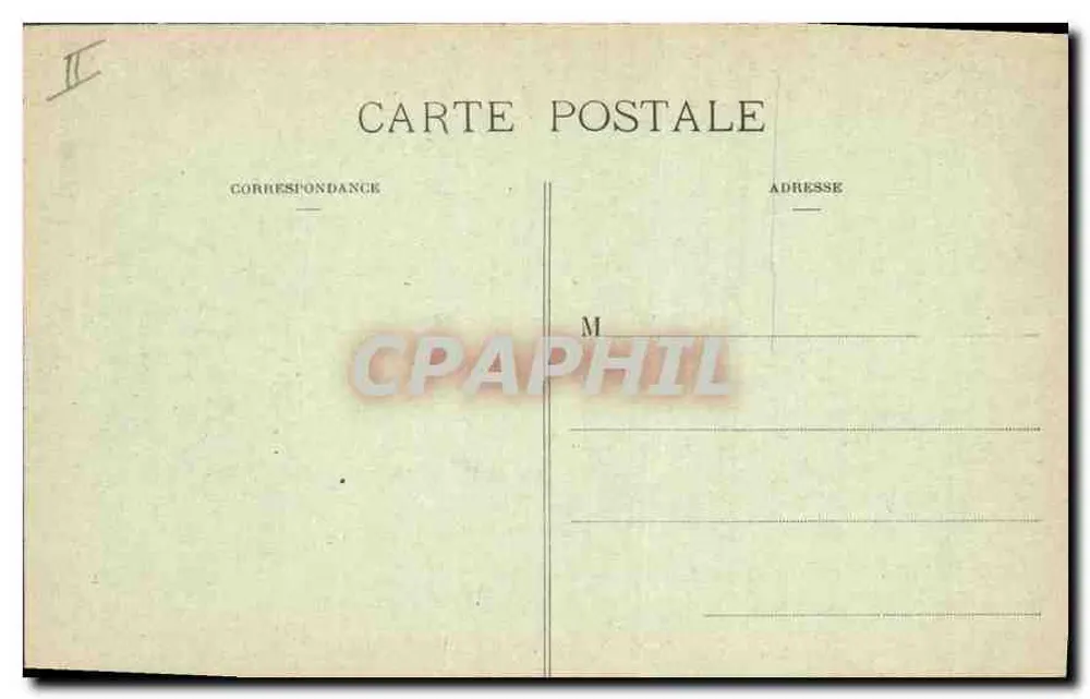 Cauierets - Das Casino des Éufs und die Esplanade — Marcel Delboy, phototypie, Bordeaux, Nr. 27 - Rückseite