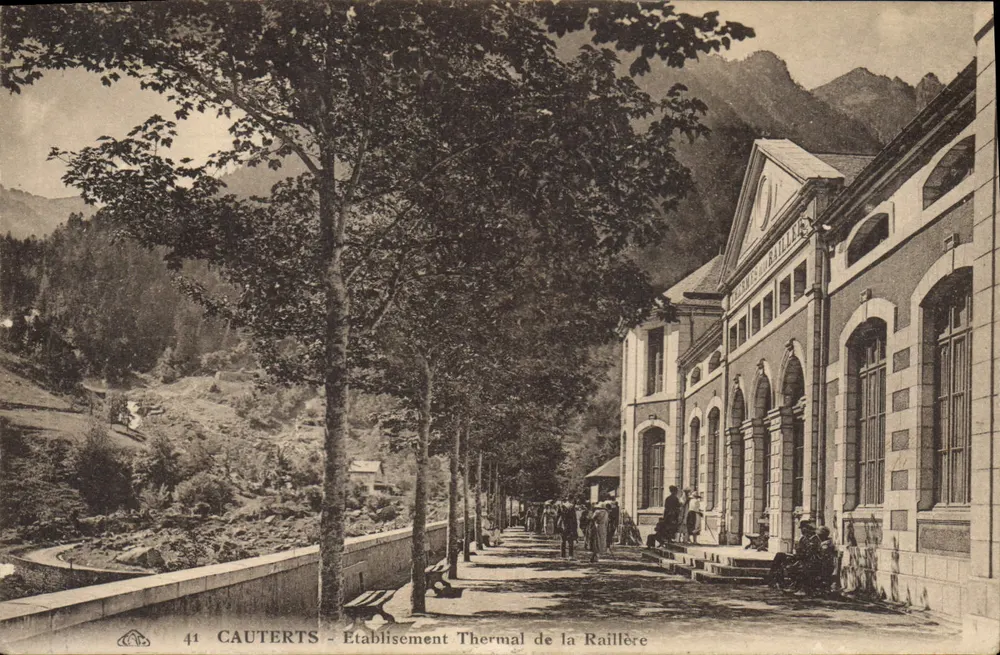 Cauterts — Thermalbad La Raillère — unbekannter Verleger, Nr. 41 - Vorderseite