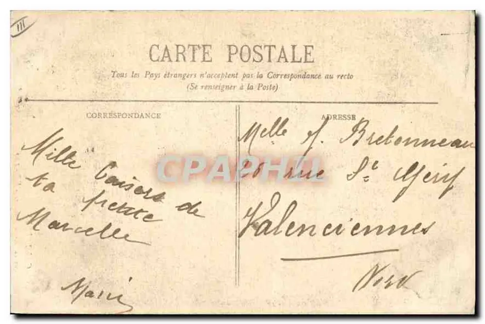Cauterets — El establecimiento de la Raillière — BR - 1927 - Reverso