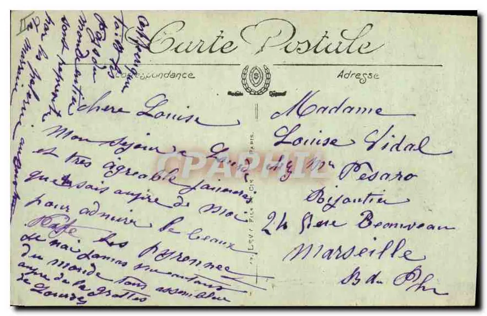 Lourdes — Vista geral — LL. - Verso