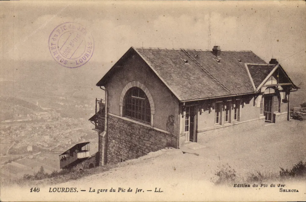 Lourdes — A estação do Pic du Jer — Edição do Pic du Jer, n°146 - Frente