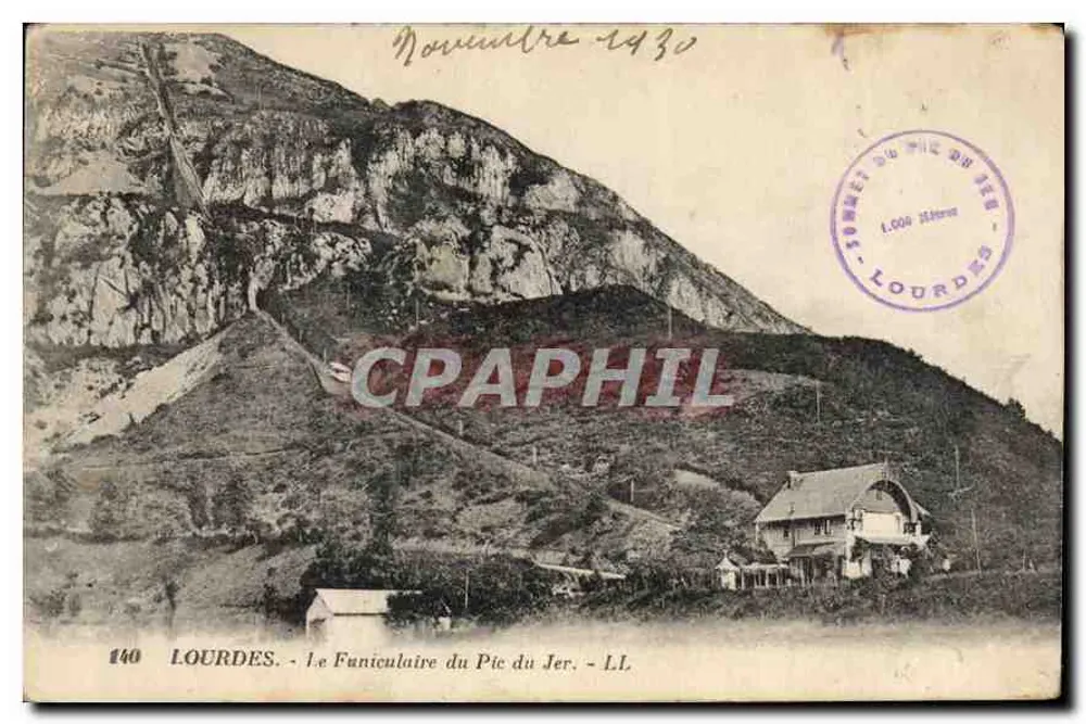Lourdes - O Funicular do Pic du Jer - LL - Frente