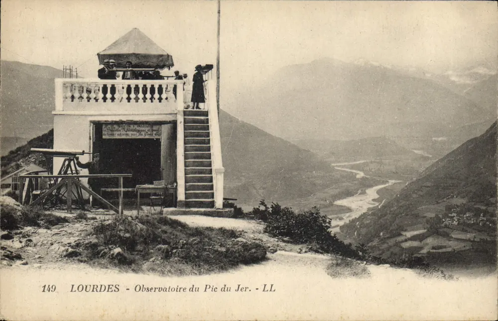 Lourdes - Obserwatorium Pic du Jer - LL - Awers
