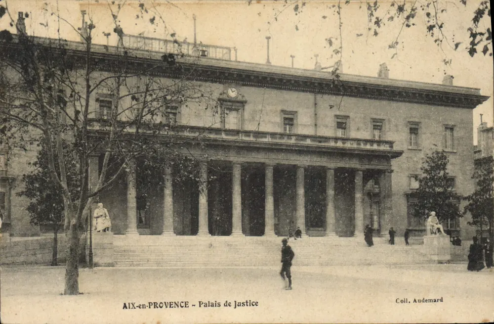 AIX-en-PROVENCE – Palácio de Justiça — Coll. Audemard - Frente