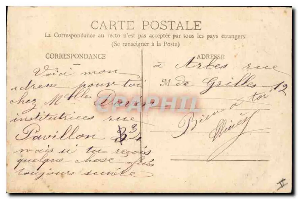 AIX-en-PROVENCE – Palácio de Justiça — Coll. Audemard - Verso