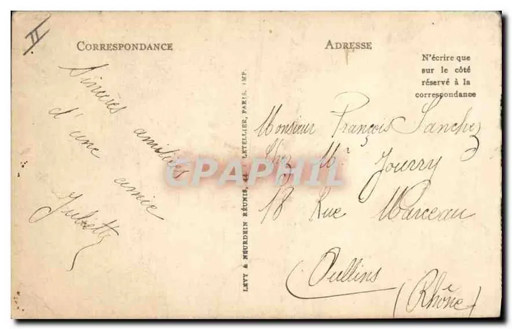 Aix-en-Provence — O Palácio de Justiça — LL n°35 - Verso