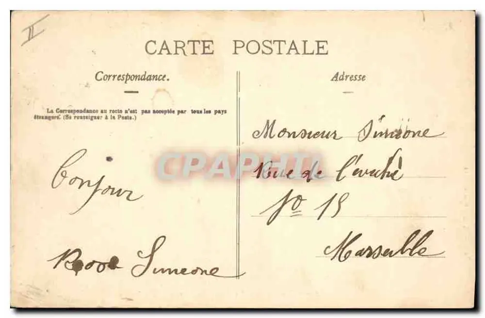 Aix-en-Provence — O Palácio de Justiça — Fot. Guittard - Verso