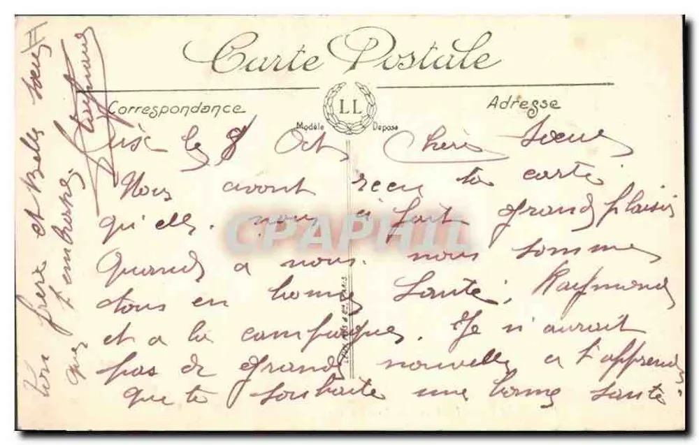 Aix-en-Provence — A Praça dos pregadores — LL. - Verso