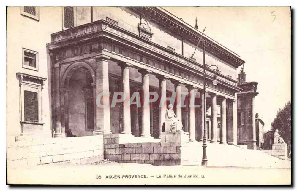 Aix-en-Provence — O Palácio de Justiça, LL — n°35 - Frente