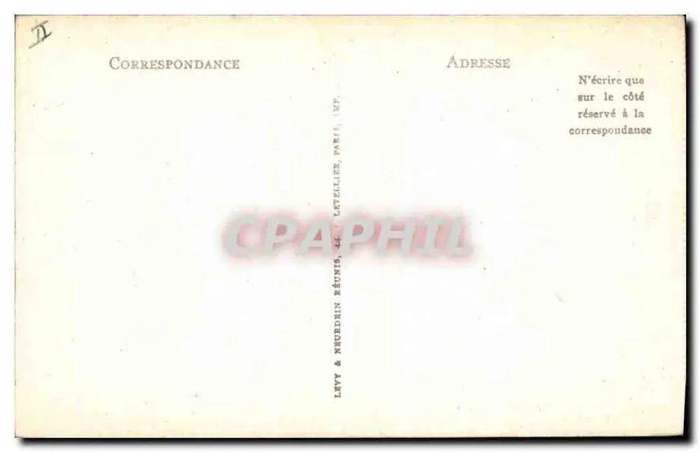 Aix-en-Provence — O Palácio de Justiça, LL — n°35 - Verso