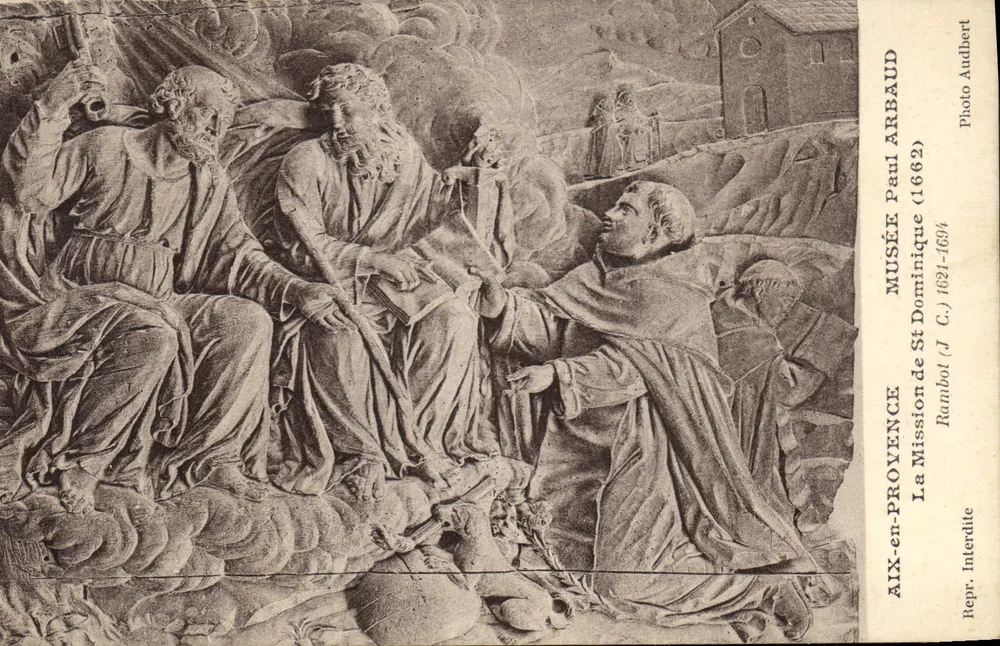 Die Mission von Saint Dominic — Museum von Saint-Dominique in Aix-en-Provence — Foto Audbert - Vorderseite