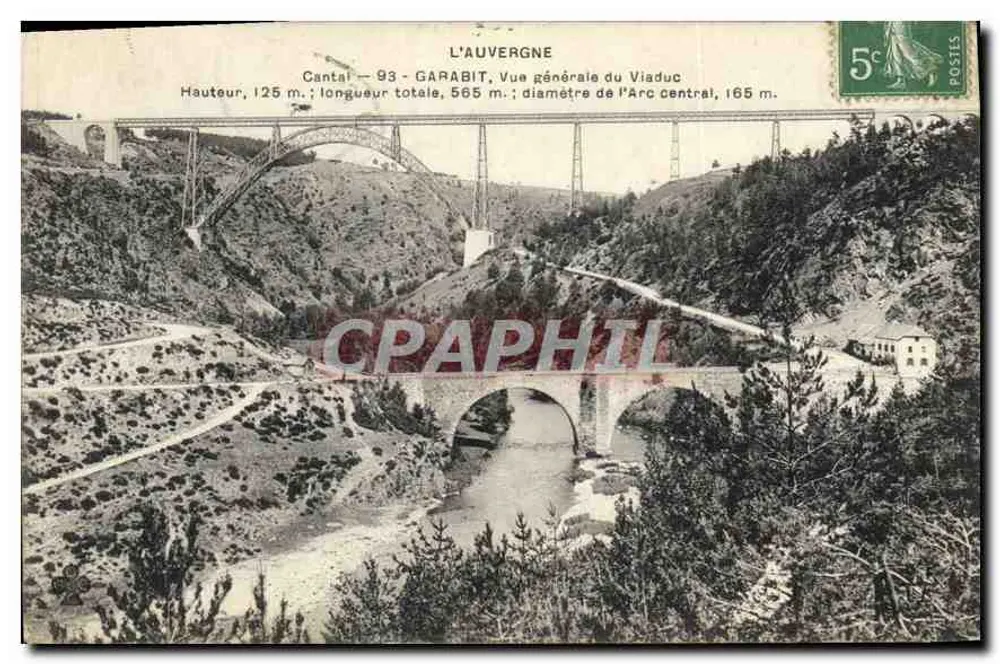 Garabit - Allgemeiner Blick auf den Viadukt — Auvergne, Cantal — Verleger nicht sichtbar - Vorderseite