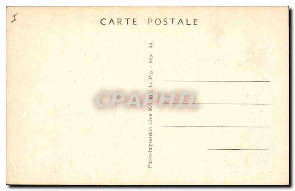 Garabit-Viadukt über die Truyère (Cantal) — Panoramablick — Léon Marchetti, Nr. 8385 - Rückseite