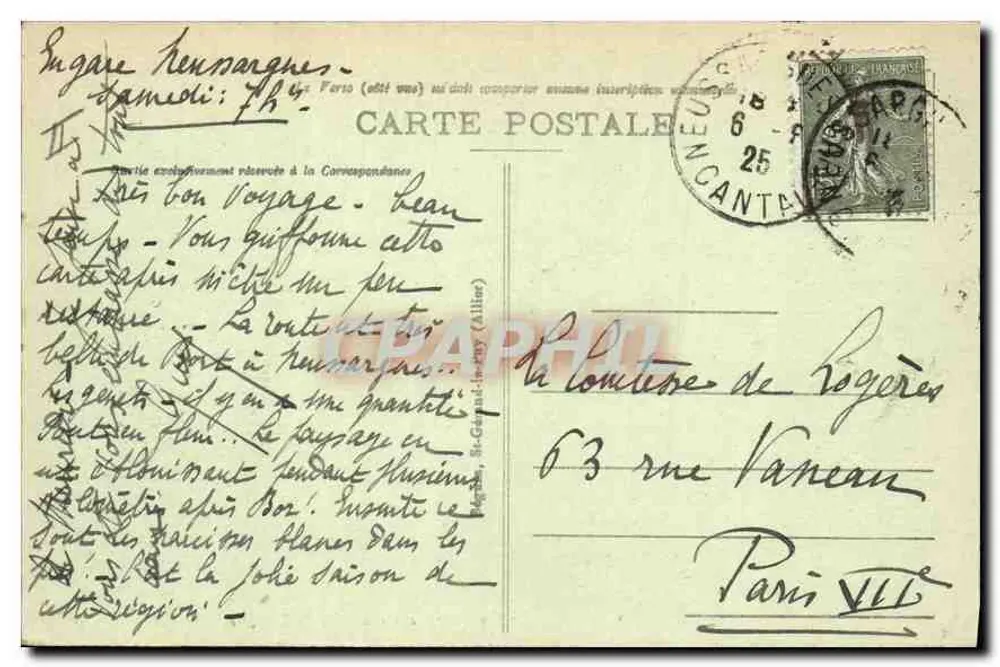 Der Viadukt von Garabit — pittoresches Auvergne — Ideal 7140 - Rückseite