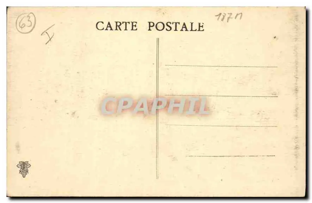 St-Flour — Viaduto de Garabit — Editor Gardissal - Verso