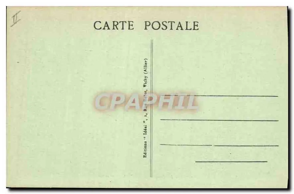 Der Viadukt von Garabit (Cantal) — Pittoreske Auvergne — 'Idéal' Editionen (Allier) - Rückseite