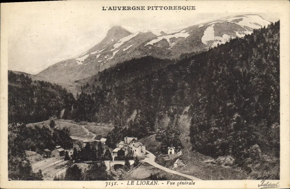 Le Lioran — Allgemeiner Blick — Pittoreske Auvergne - Vorderseite