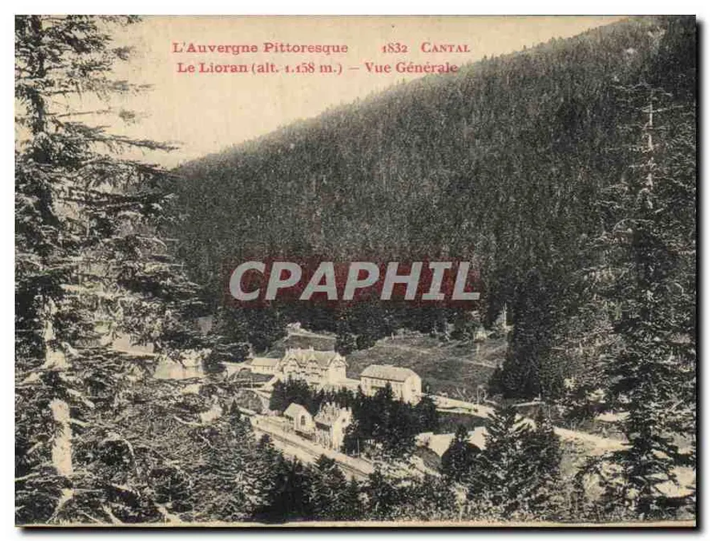 Le Lioran (alt. 1.158 m.) — Allgemeine Ansicht — Die pittoreske Auvergne — 1832 CANTAL - Vorderseite