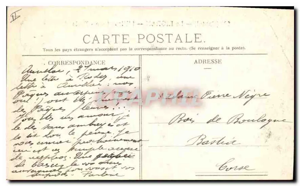 Le Ligran – L'Étrondille – Parque – Editor não identificado - Verso