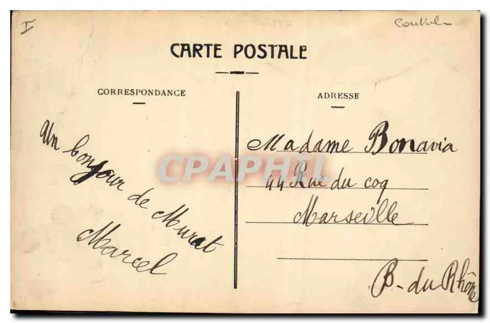 LE LIORAN — Die Straße zur Steinbrücke Pierre-Taillade — Corabettes, Verlag, Muret - Rückseite