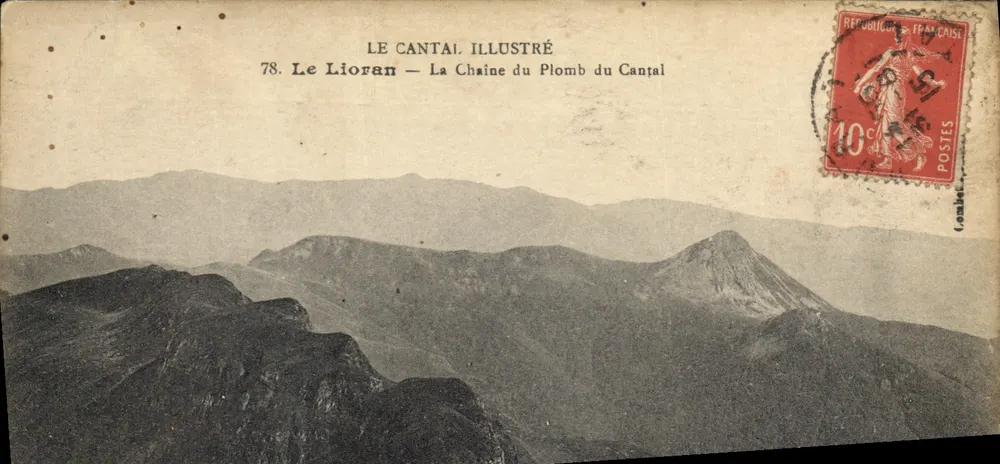 Le Lioran — La Chaîne du Plomb du Cantal — Le Cantal Illustré, Nr. 78 - Vorderseite