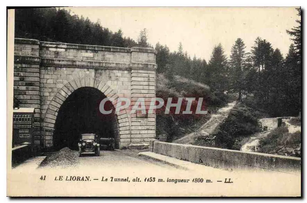 लिओरान — लिओरान का टनल, ऊंचाई 1453 मीटर, लंबाई 4800 मीटर — एलएल - आगे