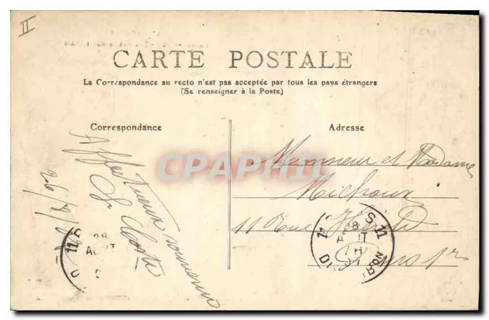 Die Hotels von Lioran — Auvergne — Verlag L'Auvergne, Nr. 259 - Rückseite