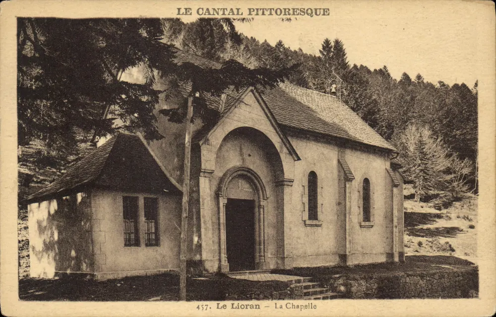 Le Lioran — Die Kapelle — Das pittoreske Cantal - Vorderseite