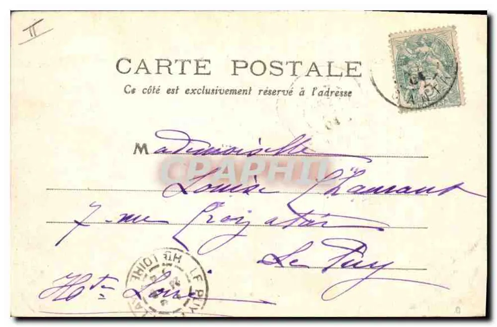 Le Lioran — Cantal — Verlag L'Auvergne - Rückseite