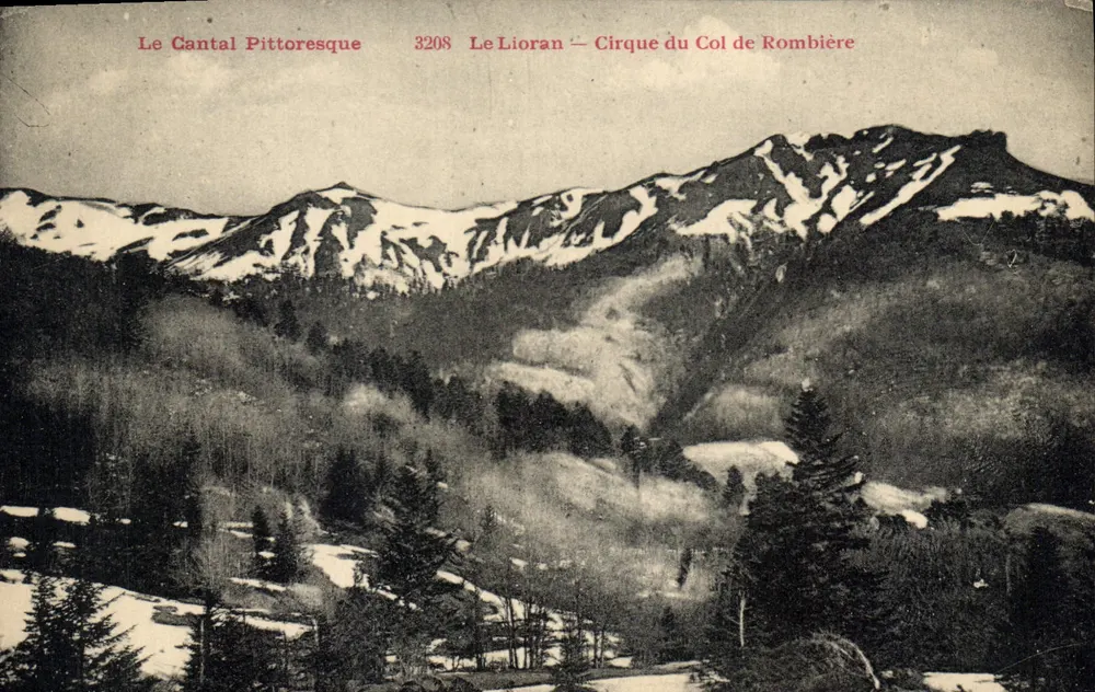 Le Lioran — Cirque du Col de Rombière — Le Cantal Pittoresque 3208 - Vorderseite