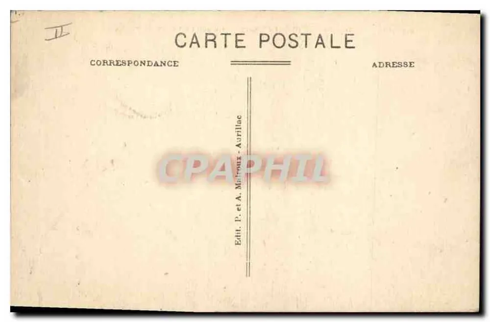 Le Lioran — Cirque du Col de Rombière — Le Cantal Pittoresque 3208 - Rückseite
