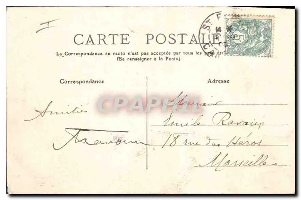 Tal des Lioran — Cantal — Allgemeiner Blick — Verlag L'Auvergne, n° 264 - Rückseite