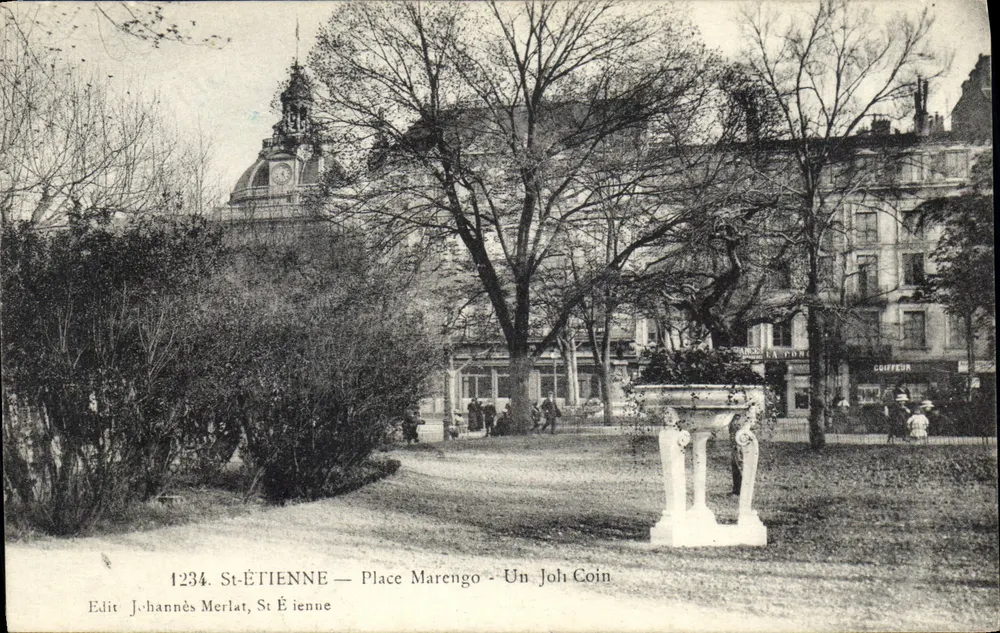 St-ÉTIENNE — Place Marengo — Un Joh Coin - Vorderseite