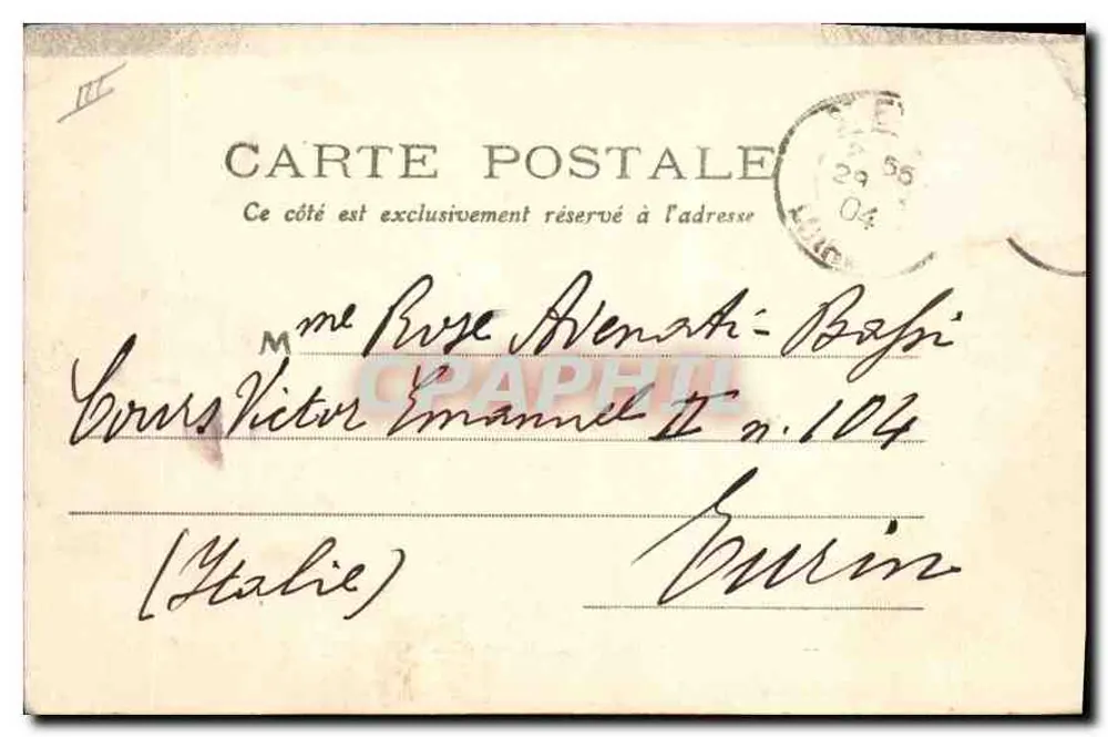 Saint-Étienne — Entrada da Fábrica — Editor anônimo, n° 19 - Verso