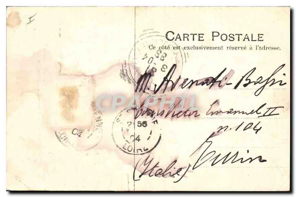 St. Etienne — Capela dos Capuchinhos — P. M. Lyon, No. 11 - Verso
