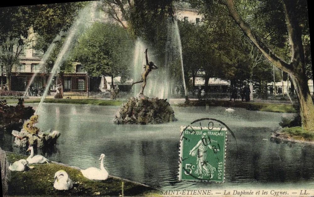 Saint-Étienne — A Dafne e os Cisnes — LL - Frente