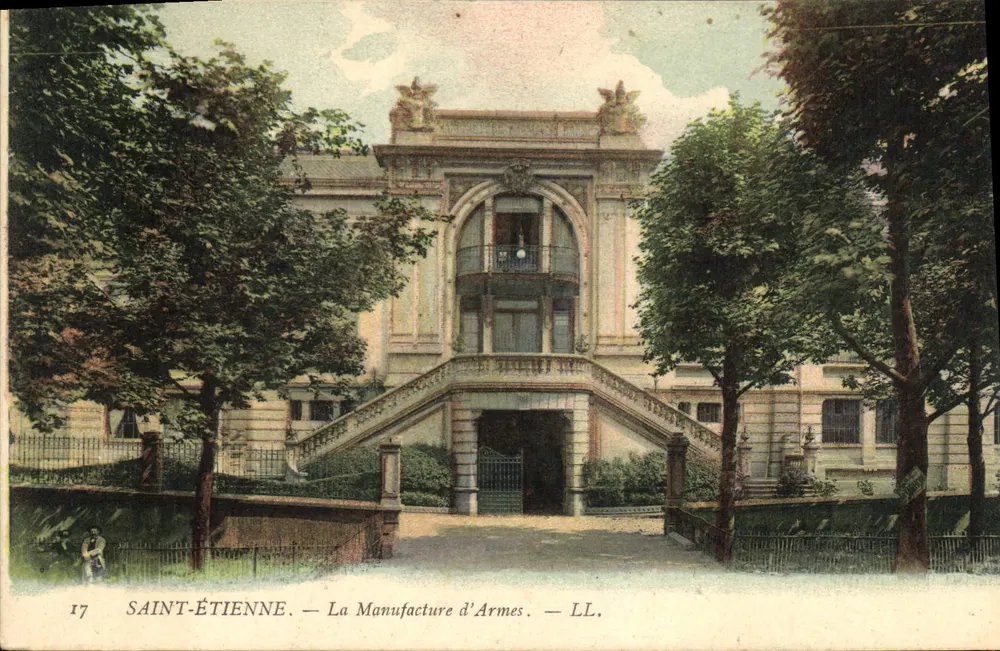 Saint-Étienne — A Fábrica de Armas — LL. — N° 17 - Frente
