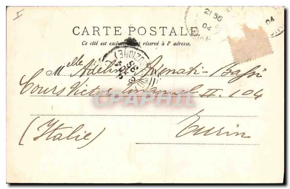 St. Étienne — Igreja de São Roque — P. M., Lyon — No. 40. - Verso
