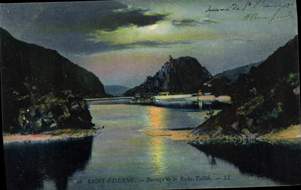 Saint-Étienne — Barragem da Roche-Taillée — LL - Frente
