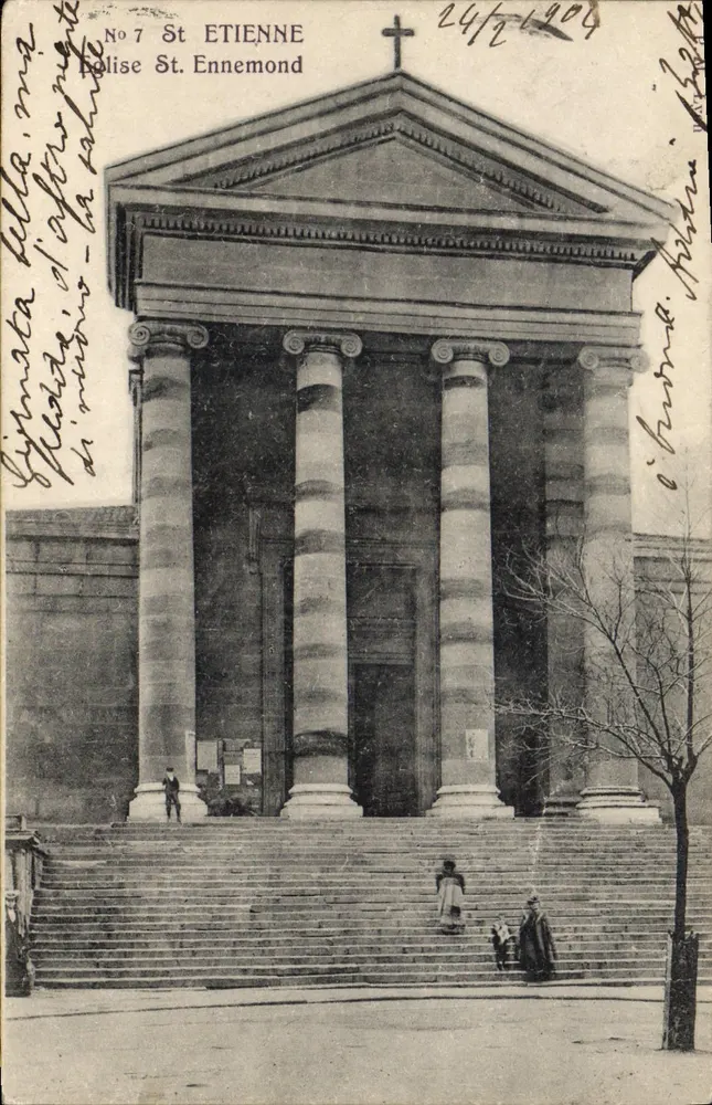 Igreja de São Etienne — St-Ennemond — No 7 — Editor não identificado - Frente