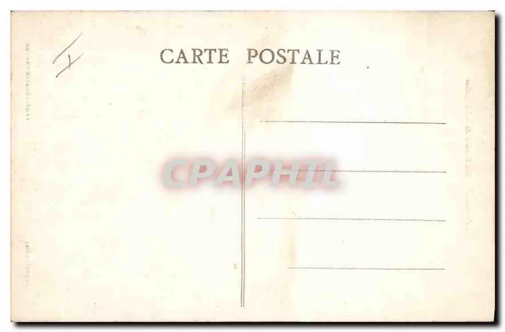 ST-ÉTIENNE — As Ruínas de Rochetaillée — Editor: C. L. B. (n° 14) - Verso