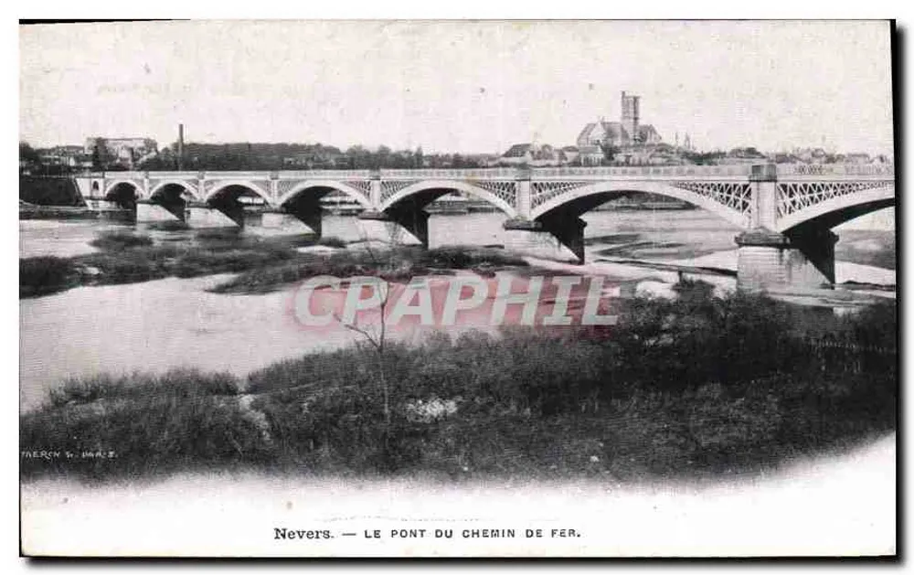Nevers — O Ponte do Caminho de Ferro — Tarchin S. Halz - Frente