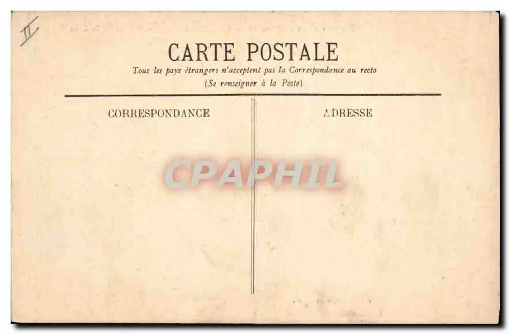 Roquefavour — Avenue de la Gare — Sammlung G. Martinat, Aix - Rückseite