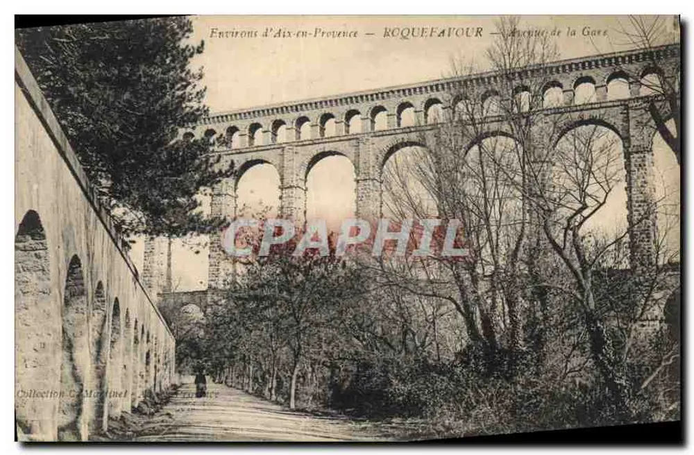 Roquefeuille — Avenue de la Gare — Ansicht des Viadukts - Vorderseite